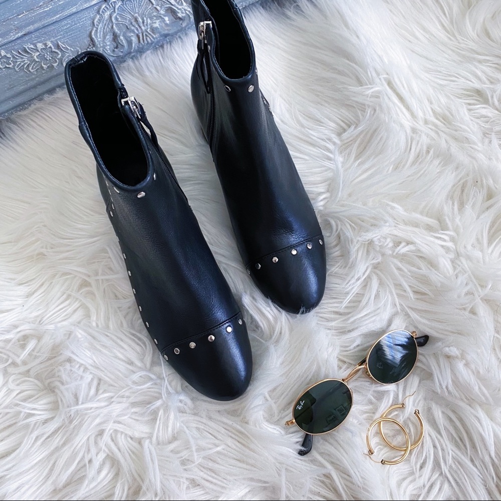 New Rebecca Minkoff Isley Stud Leather Boot - Picture 2 of 7